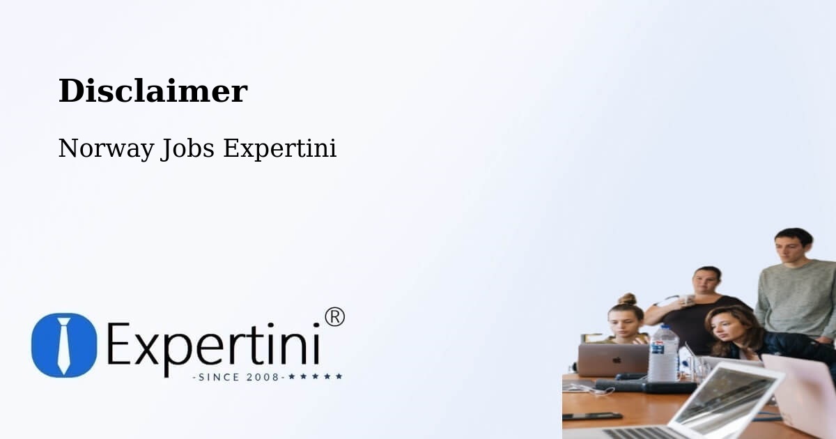 Disclaimer – Alta - Norway Jobs Expertini