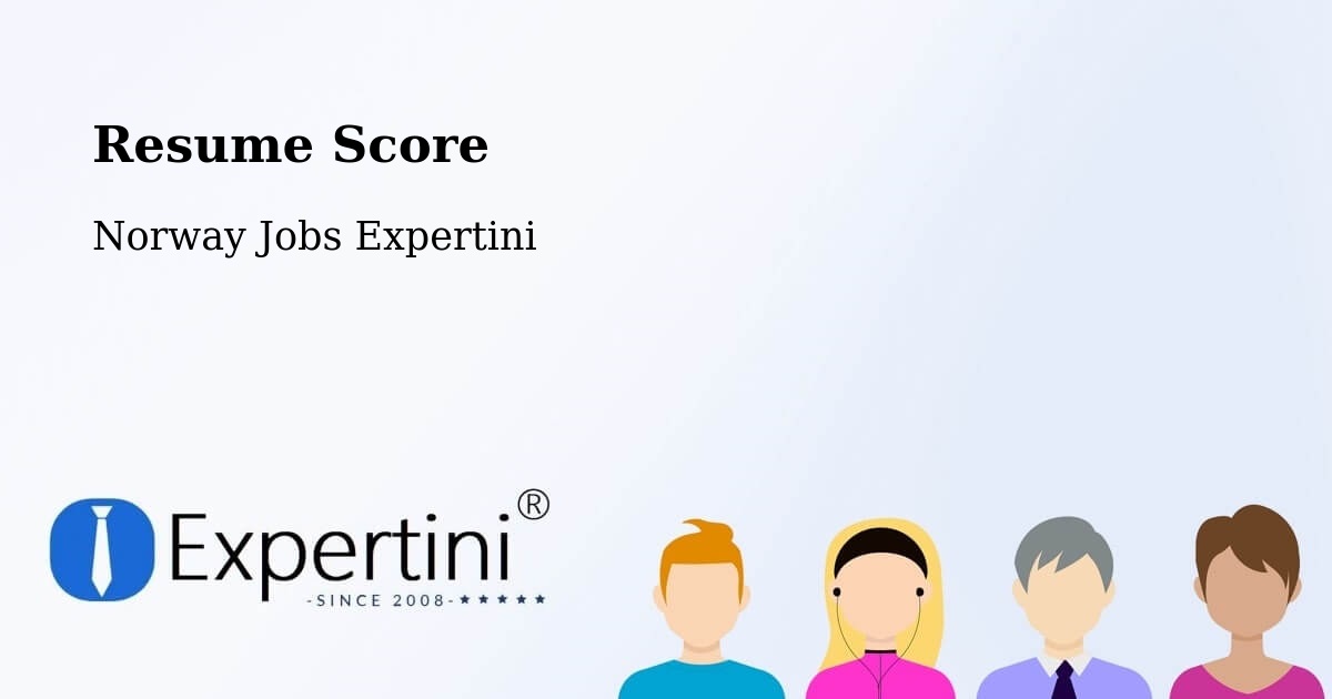 Resume Score & Job Description Match Tool – Alta - Norway Jobs Expertini